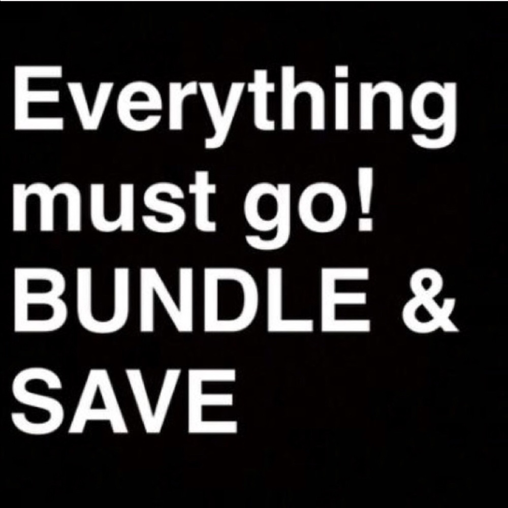 Closet clean out! Bundle and save! I will discount